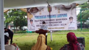 Pasar Murah Bahan Pokok Bersubsidi di Kota Metro