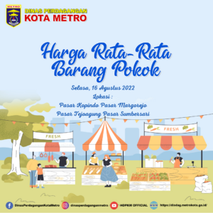 UPDATE HARGA BARANG POKOK DI PASAR KOTA METRO