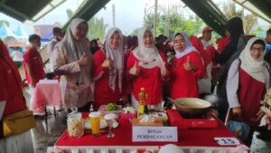 DINAS PERDAGANGAN MENGIKUTI LOMBA MASAK OPD SEKOTA METRO